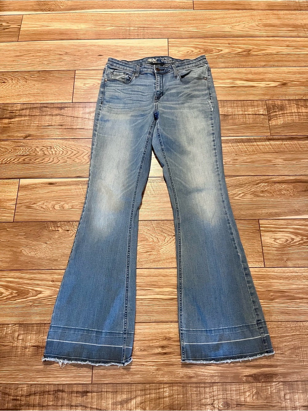 Mossimo Supply Co. Light Blue Flare Jeans